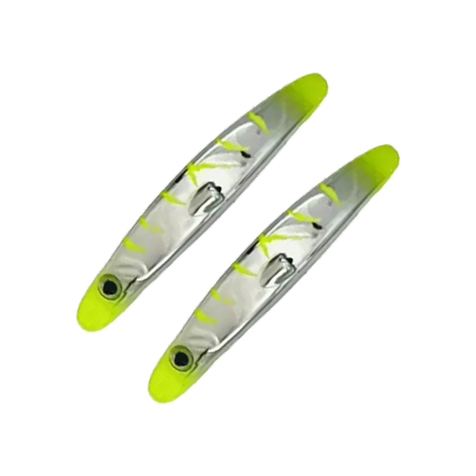 Double Trouble Chartreuse Hawken Simon Hot Tails - 2 pack 45 degree square product image