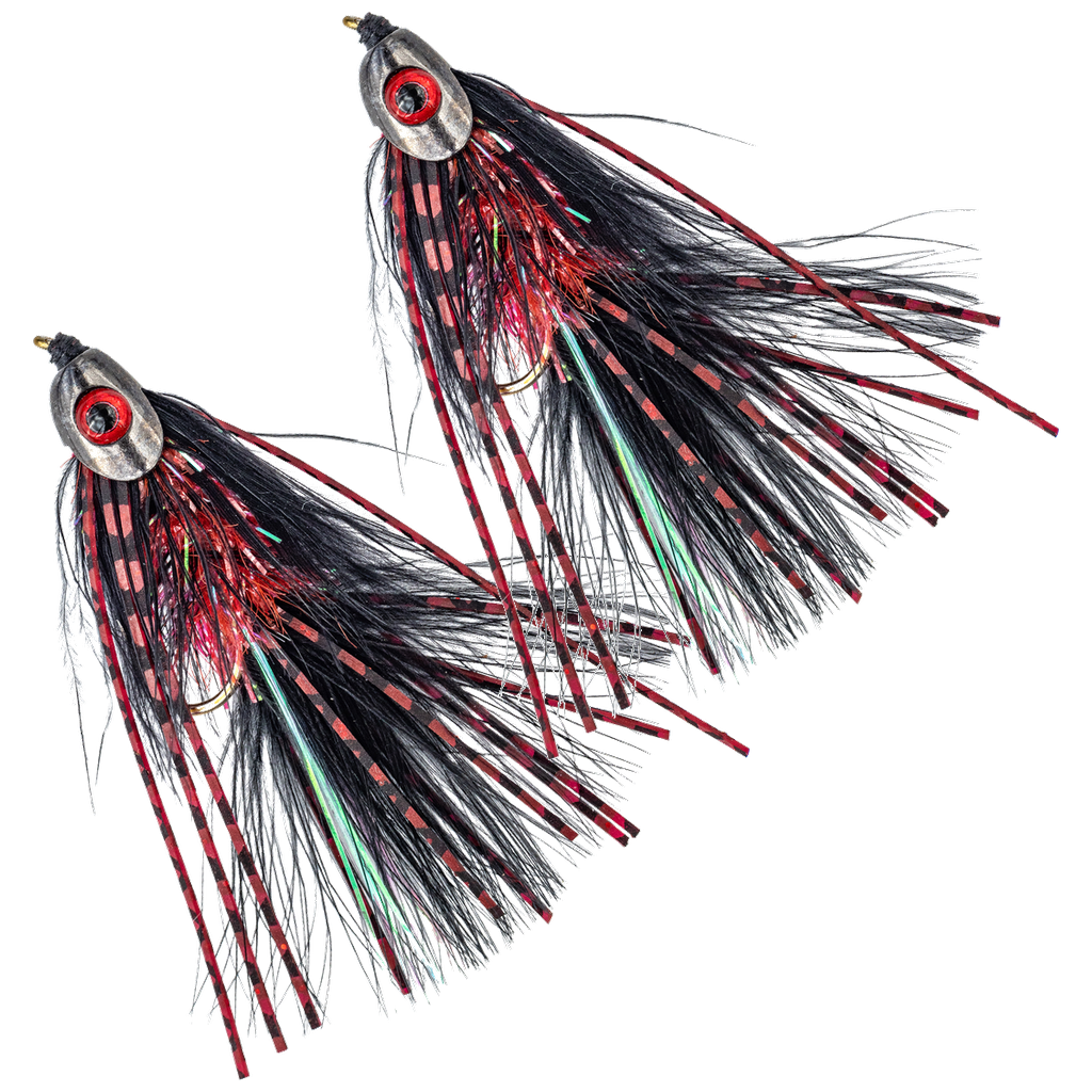 Metal Head Fly - Black - 2 Pack