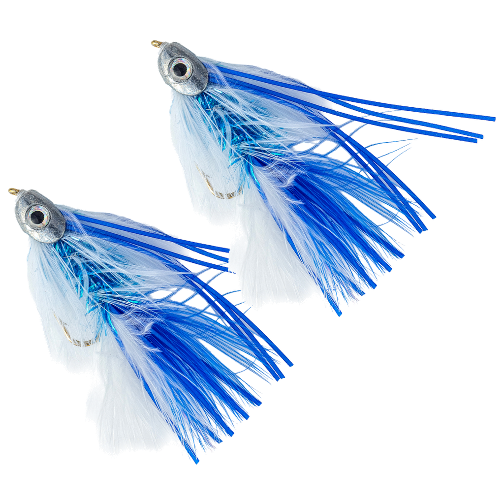 Metal Head Fly - Blue Shad - 2 Pack