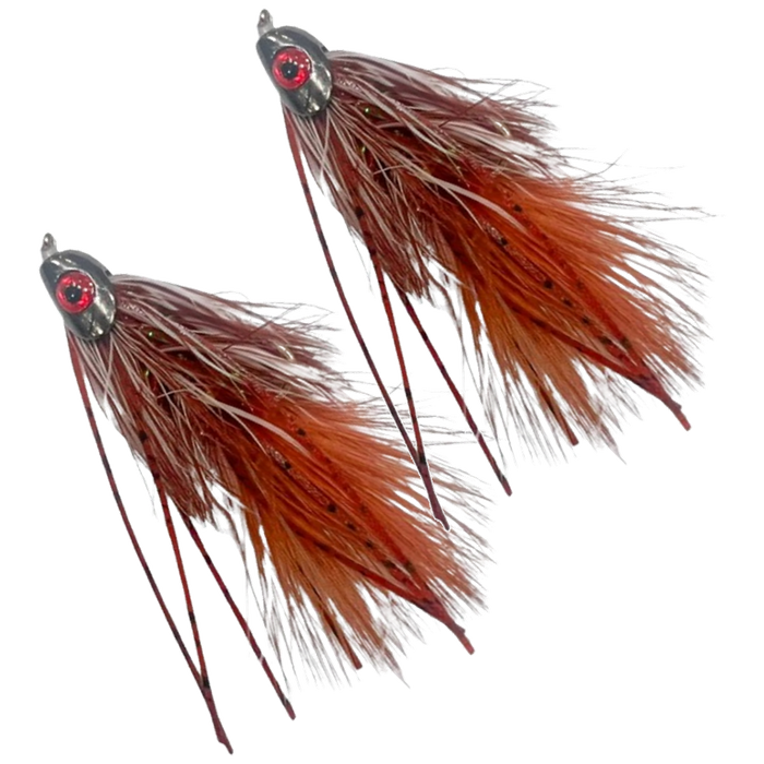 Metal Head Fly - Trophy Trout Trolling Fly - 2 Pack