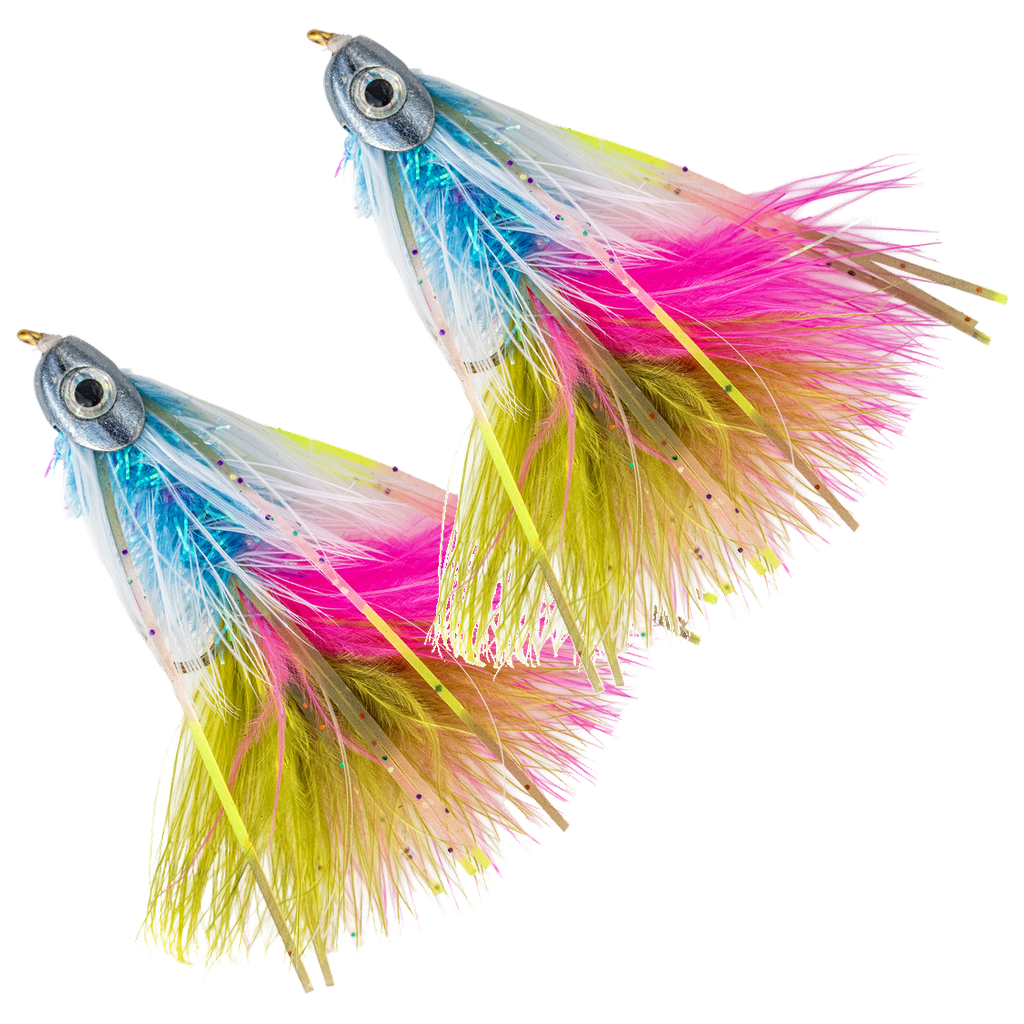 Metal Head Fly - Confetti - 2 Pack