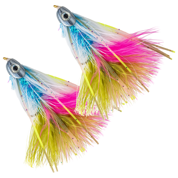 Metal Head Fly - Trophy Trout Trolling Fly - 2 Pack