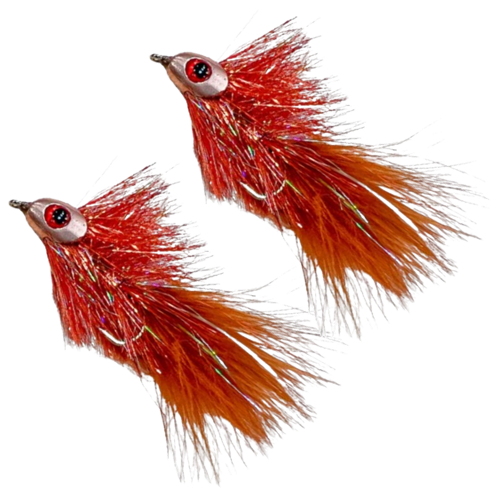 Metal Head Fly - Copper - 2 Pack