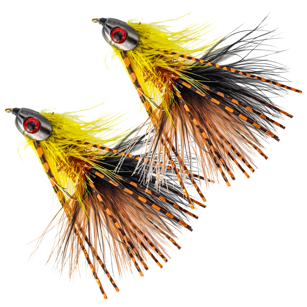 Metal Head Fly - Crawdad - 2 Pack