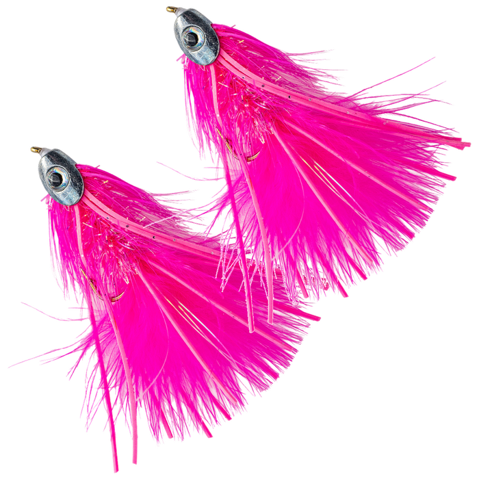 Metal Head Fly - Trophy Trout Trolling Fly - 2 Pack