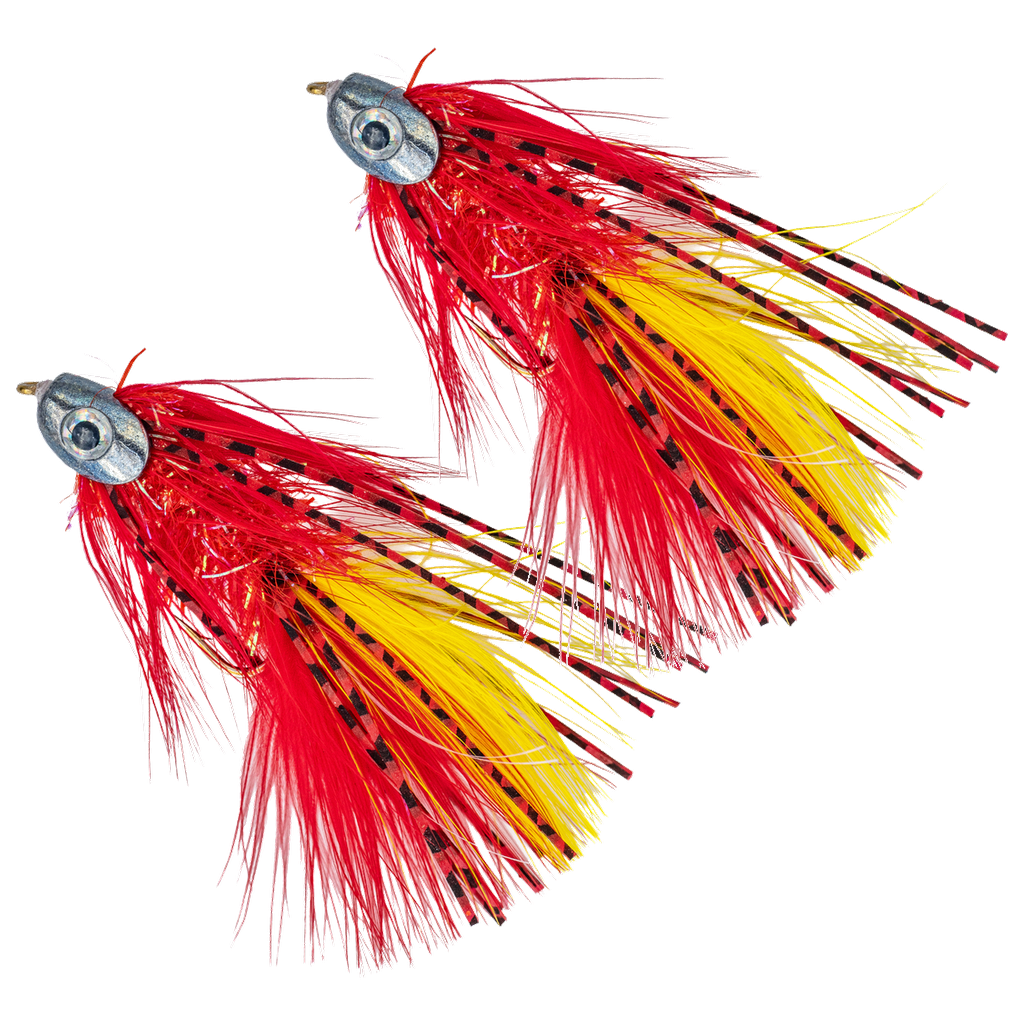 Metal Head Fly - Sunburst - 2 Pack