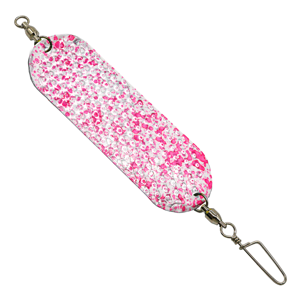 Pink Speckle - Hammered - Slim UV Dodger 4.5 inch
