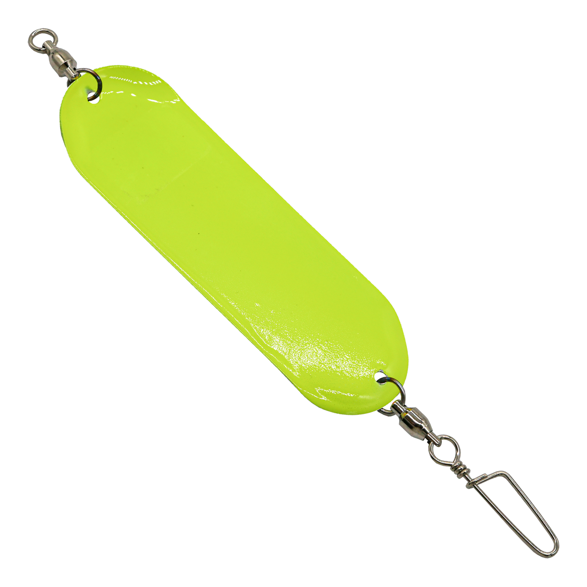 Chartreuse - Smooth - Slim UV Dodger 4.5 inch