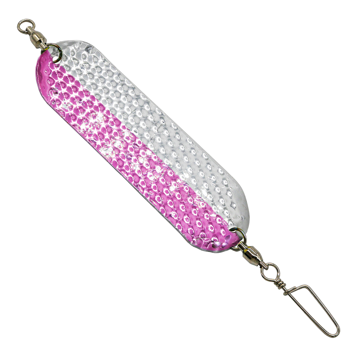 Pearl / Pink 50/50 - Hammered - Slim UV Dodger 4.5 inch