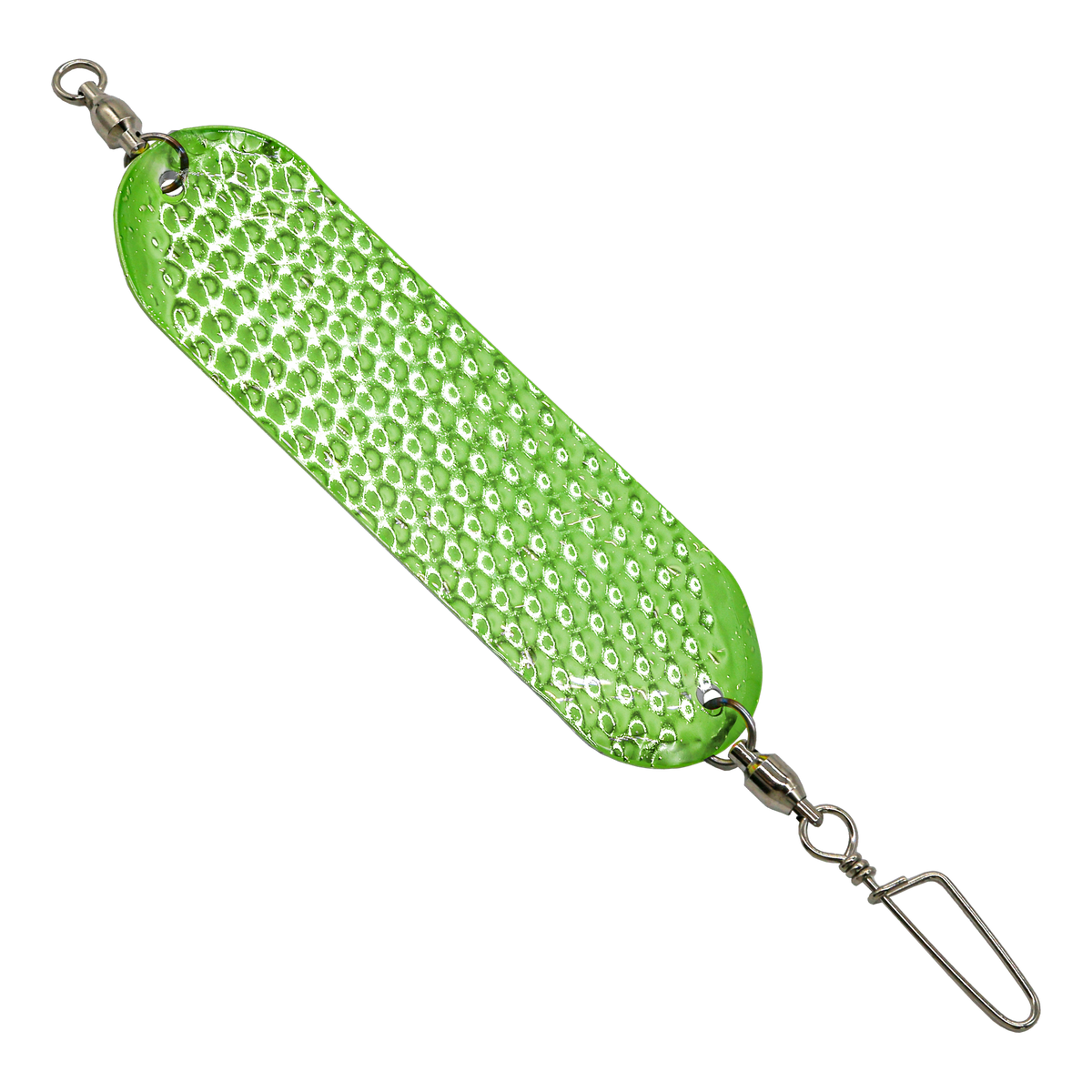 Green Flake - Hammered - Slim UV Dodger 4.5 inch