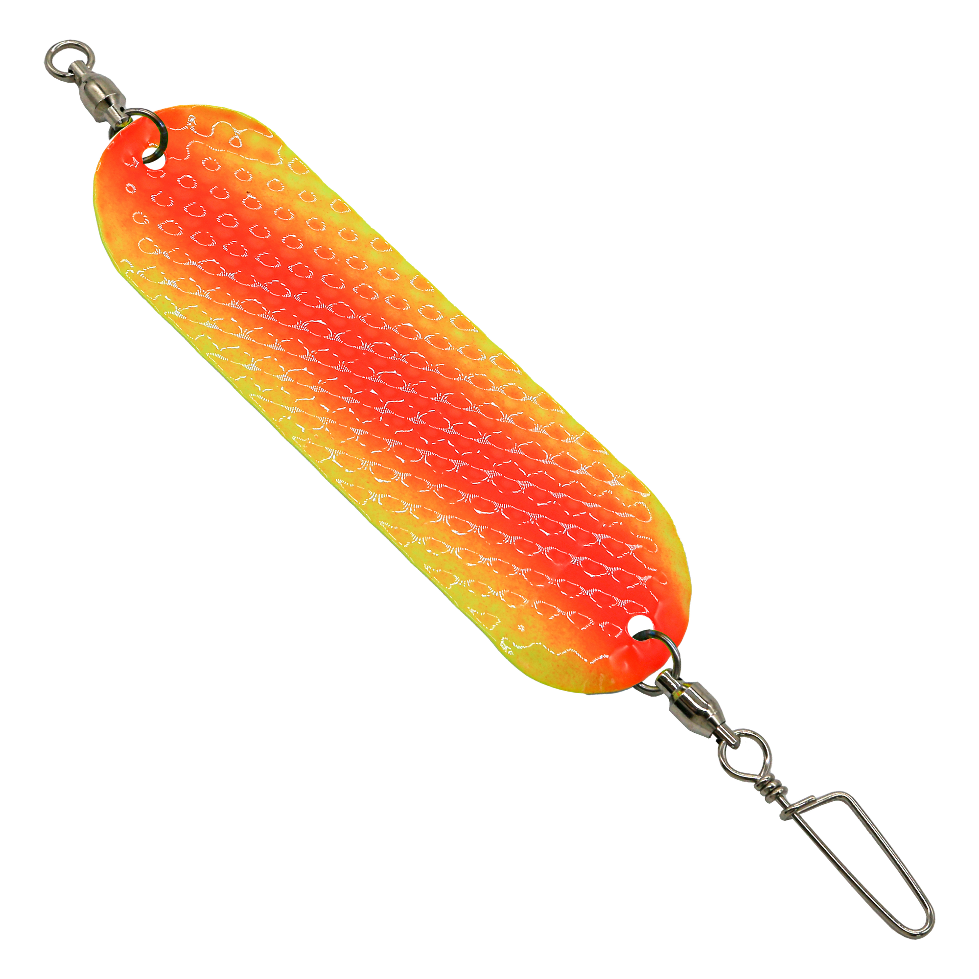 Slim UV Dodger 4.5 inch - Orange Yellow Hammered