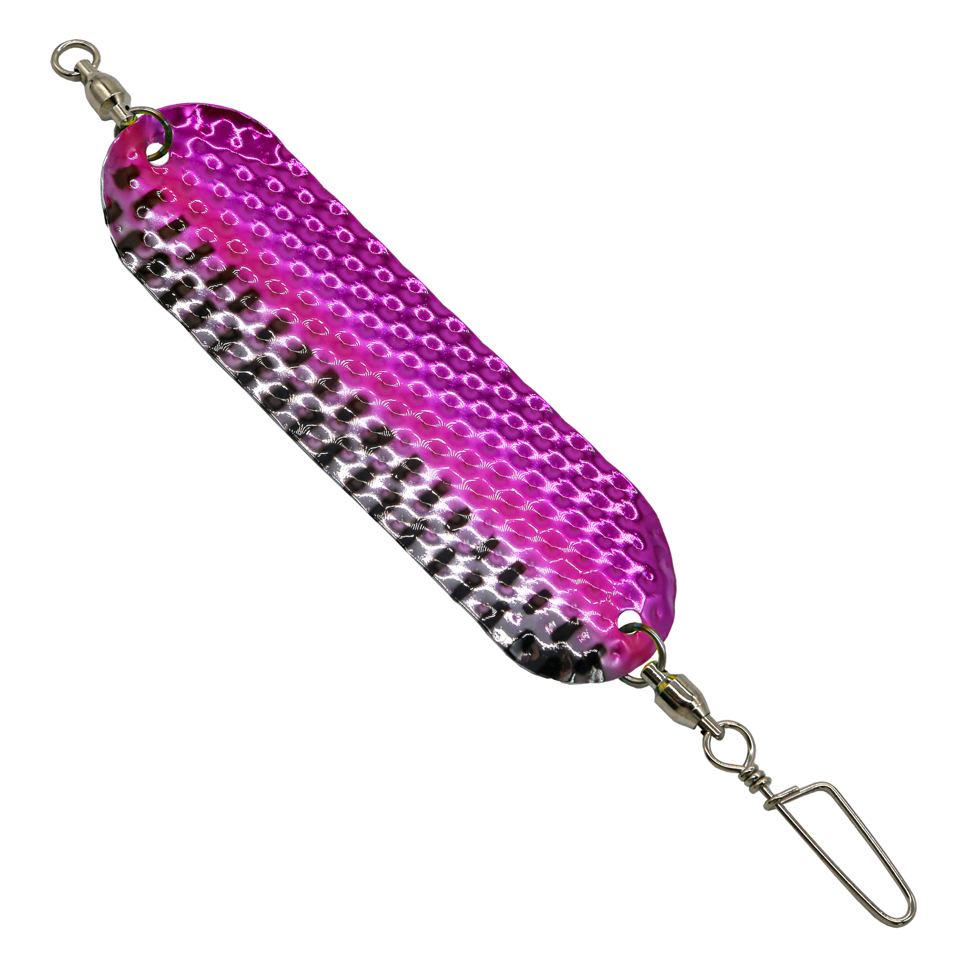 Slim UV Dodger 4.5 inch - Pink Diver Hammered