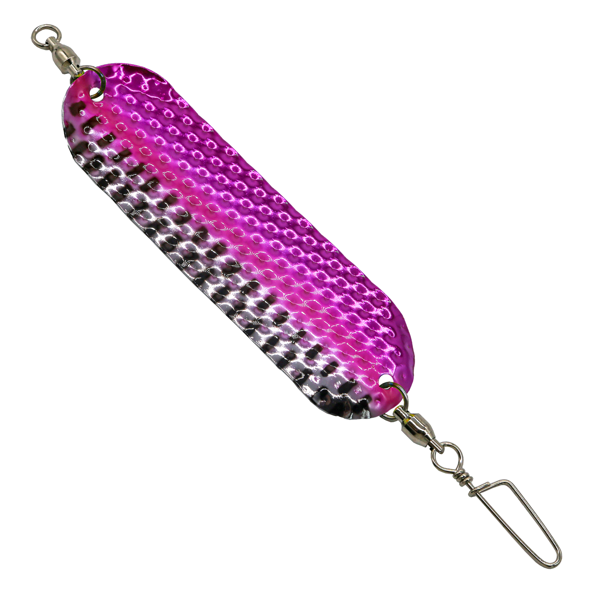 Slim UV Dodger 4.5 inch - Pink Diver Hammered