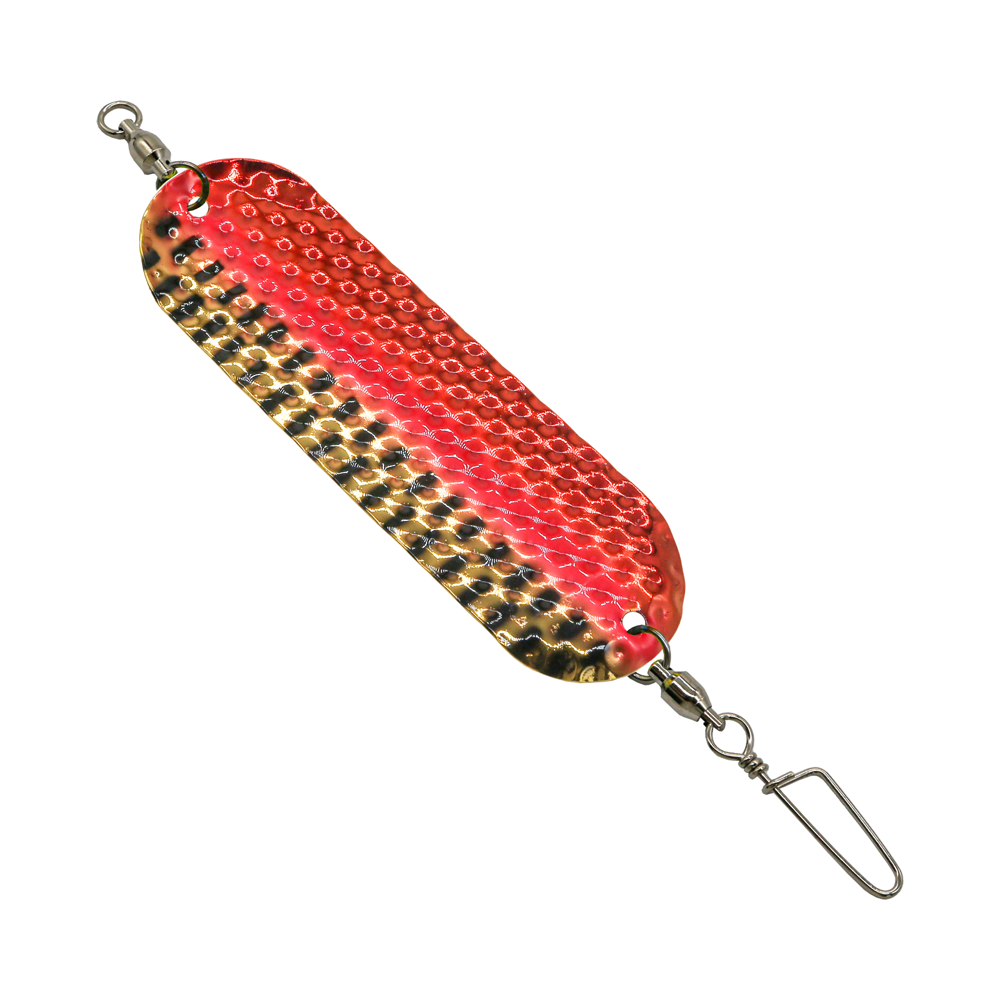 Slim UV Dodger 4.5 inch - Red Diver Hammered