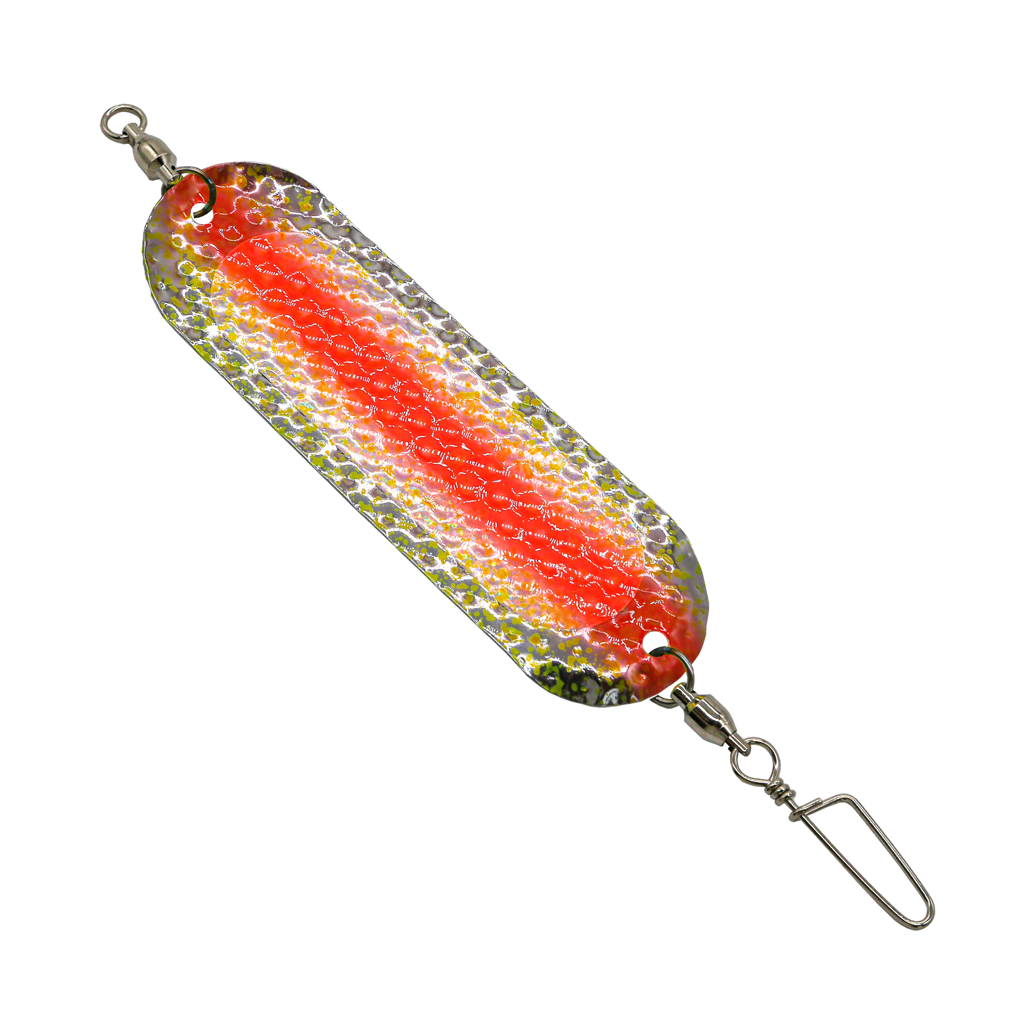 Slim UV Dodger 4.5 inch - Toxic Orange Hammered