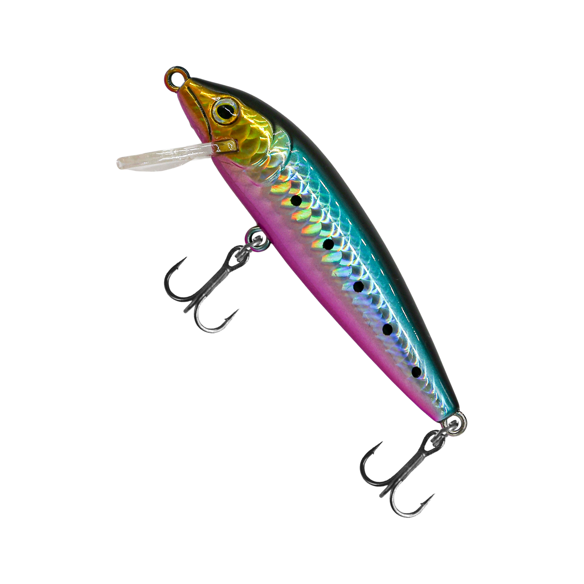 Strike Minnow 45 degree transparent 1:1 product image 4