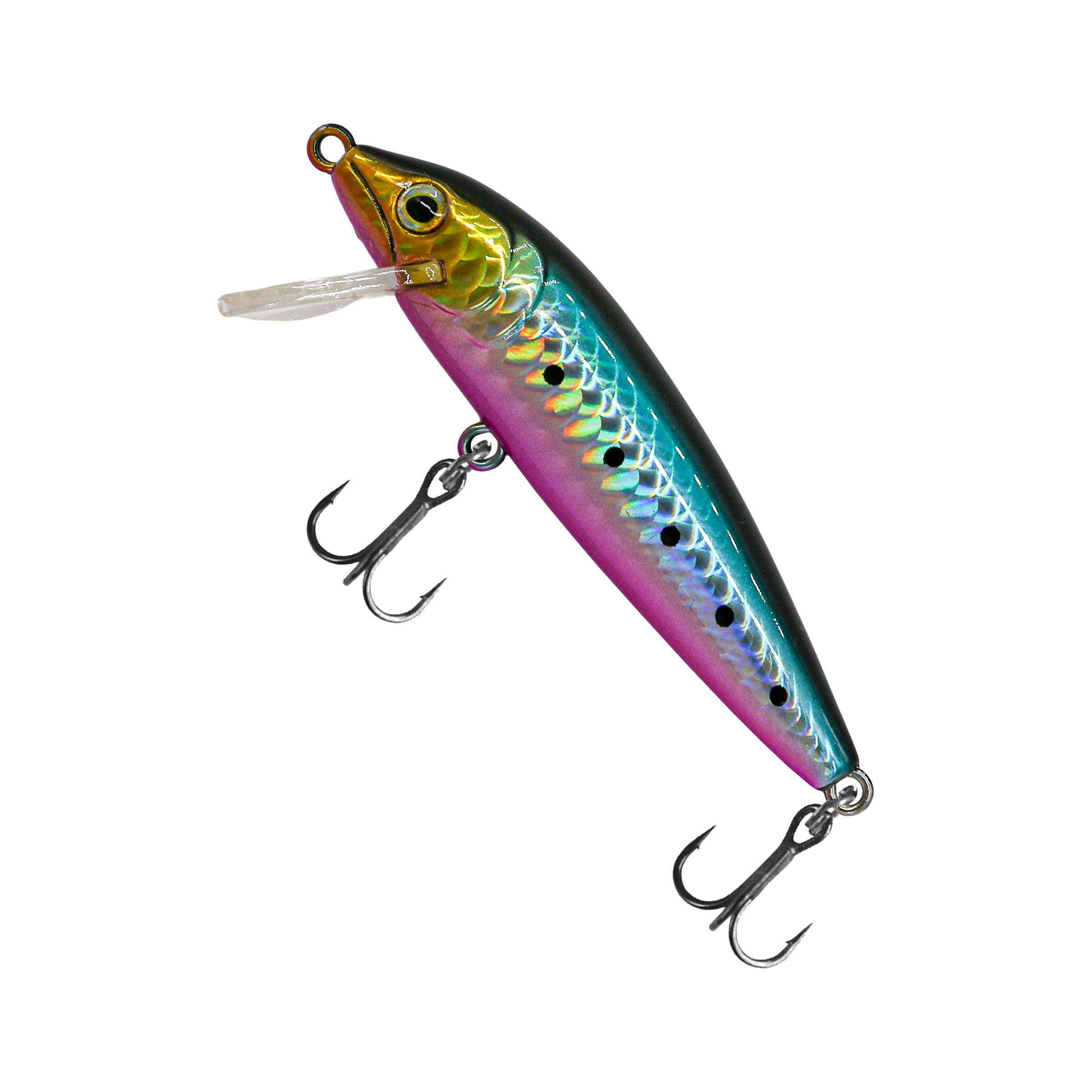 Strike Minnow 45 degree transparent 1:1 product image 4