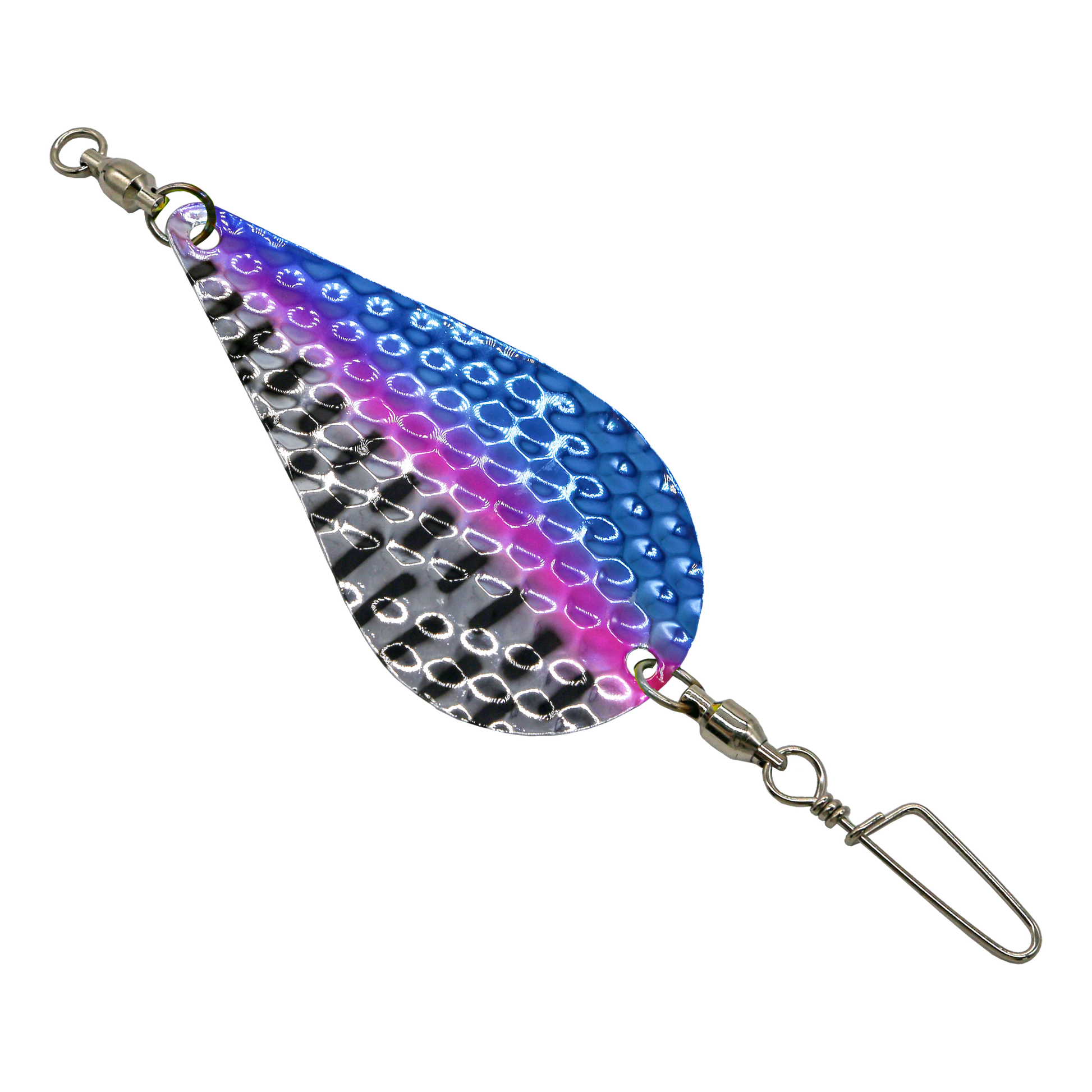 Trigger Dodger 3.5 inch - Pink Blue Chrome Black Hammered