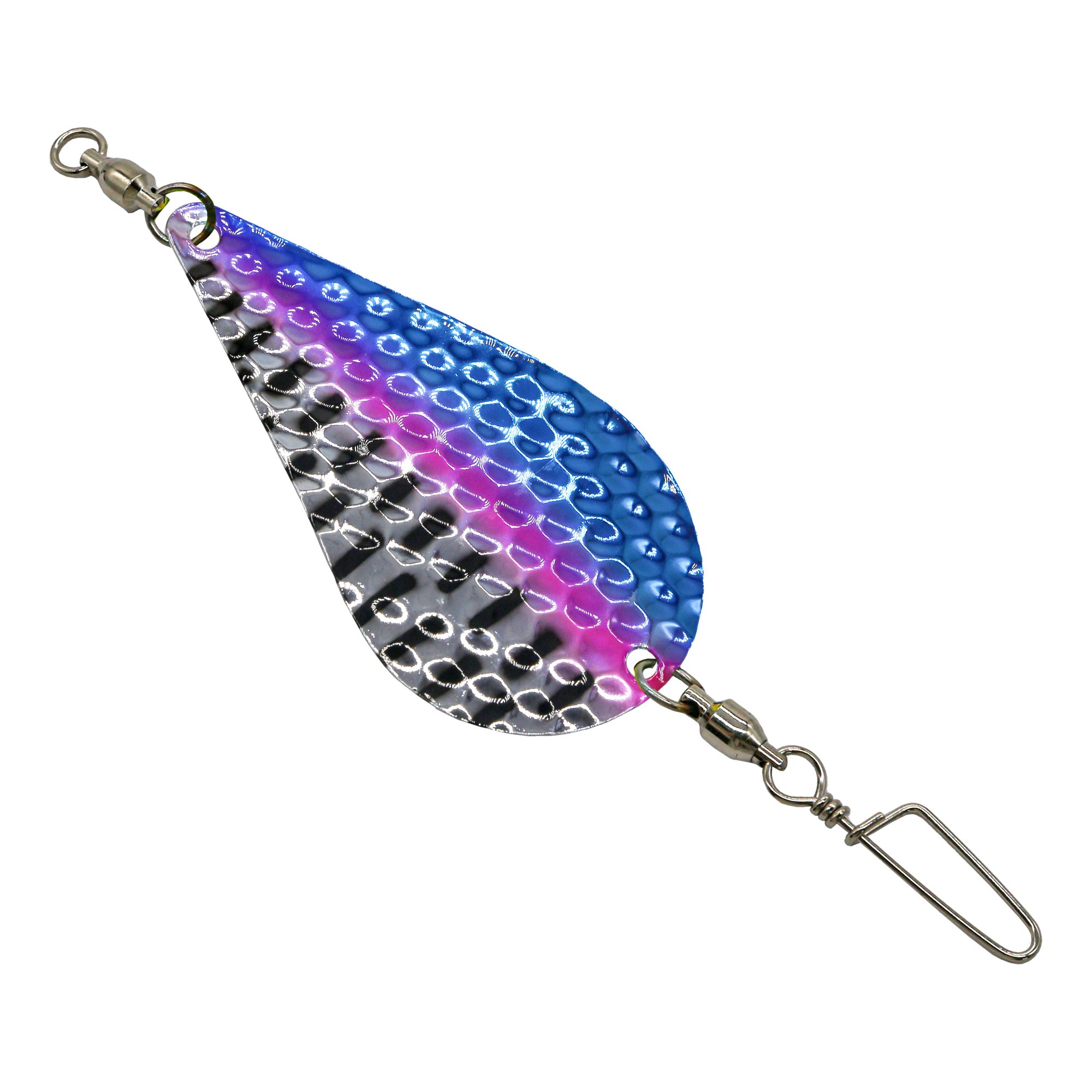 Trigger Dodger 3.5 inch - Pink Blue Chrome Black Hammered