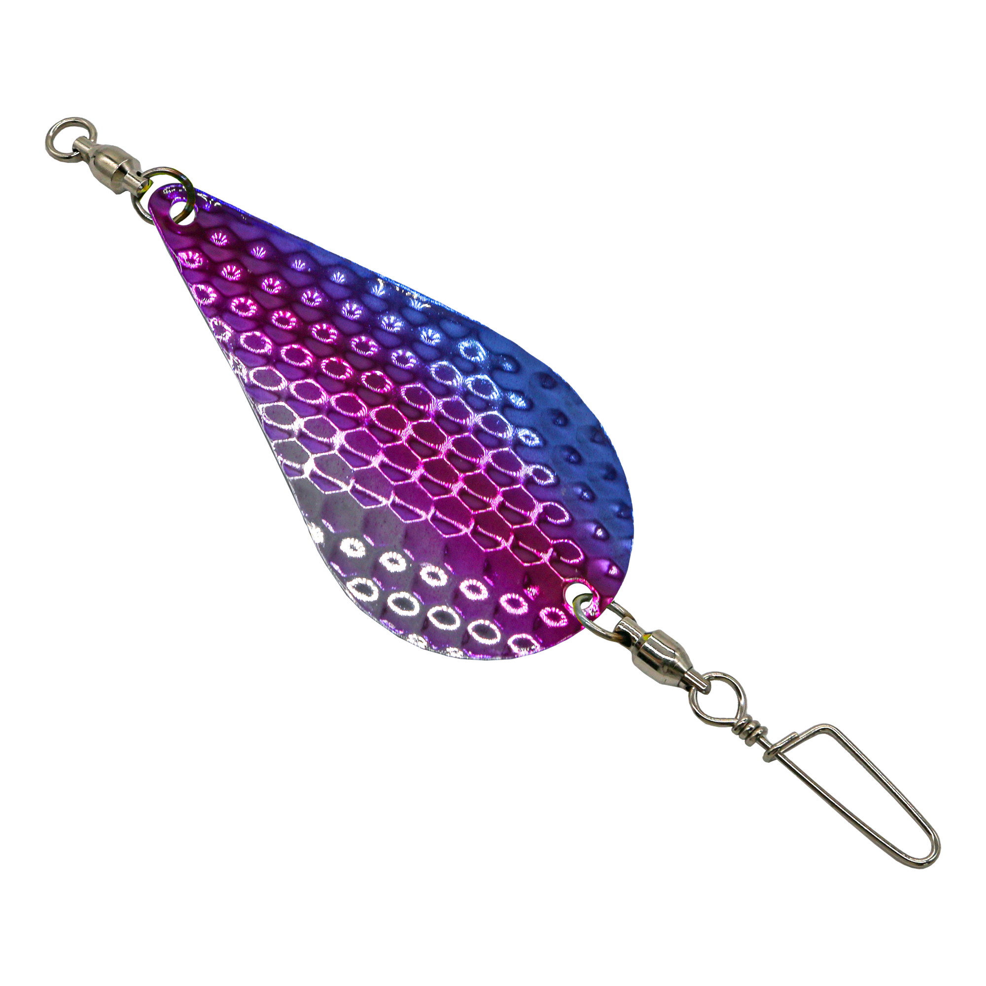 Trigger Dodger 3.5 inch - Pink Blue Chrome Hammered