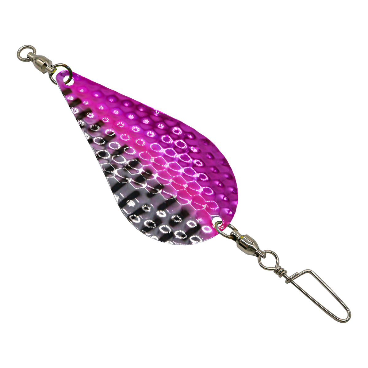 Trigger Dodger 3.5 inch - Pink Diver Hammered