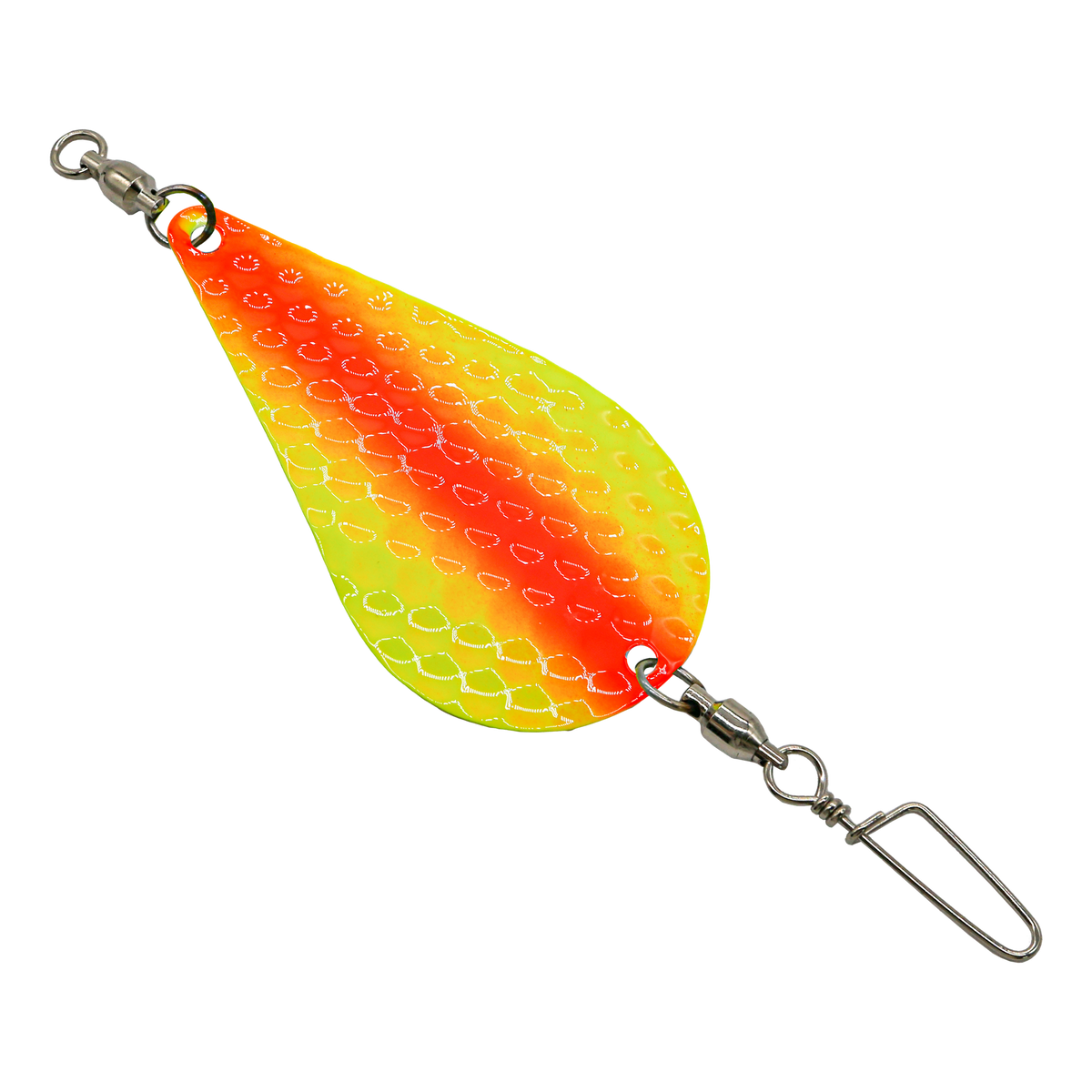 Trigger Dodger 3.5 inch - Yellow Orange Hammered