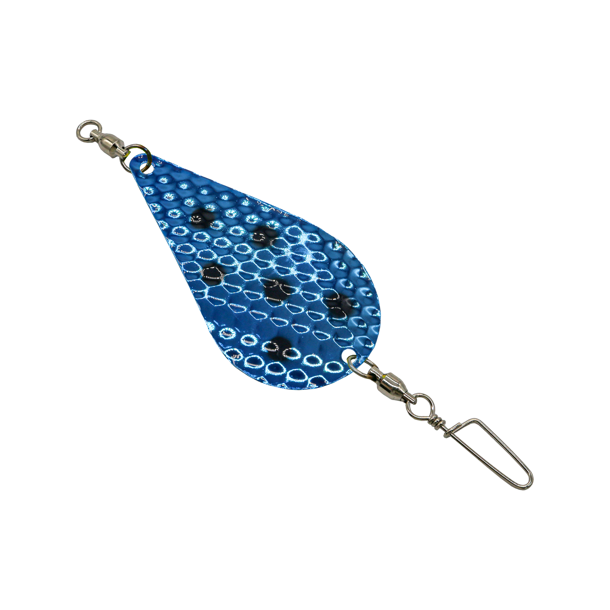 Trigger Dodger 3.5 inch - Hammered Blue w/ Black Dots