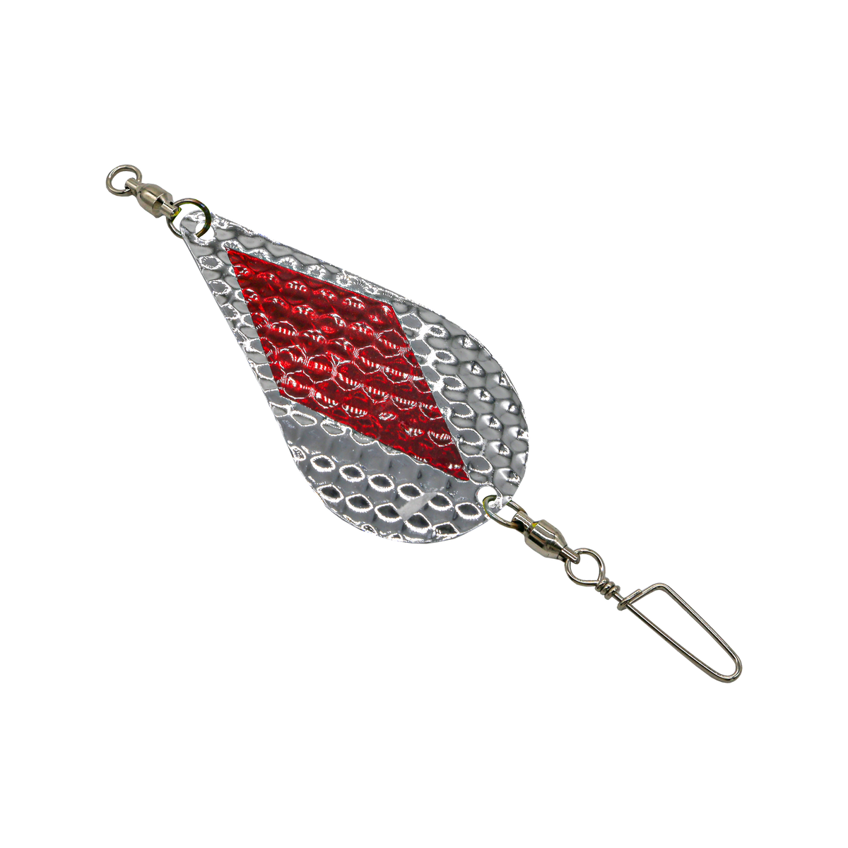 Trigger Dodger 3.5 inch - Hammered Chrome w/ Blood Diamond