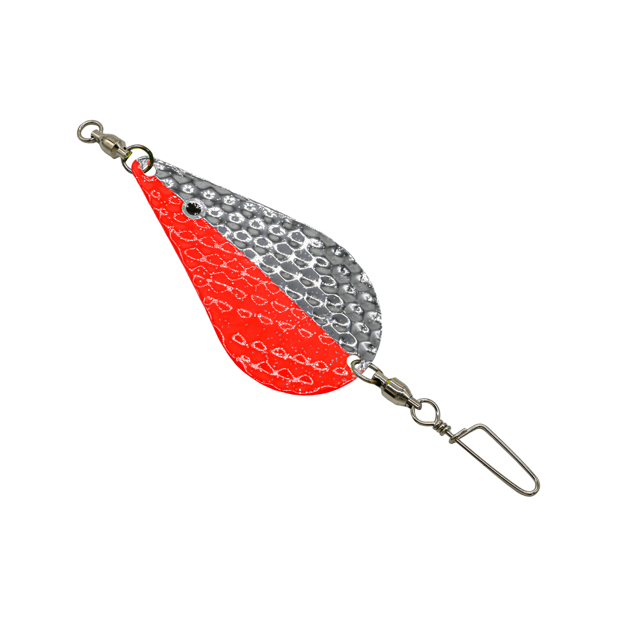 Trigger Dodger 3.5 inch - Hammered Chrome Orange 50/50