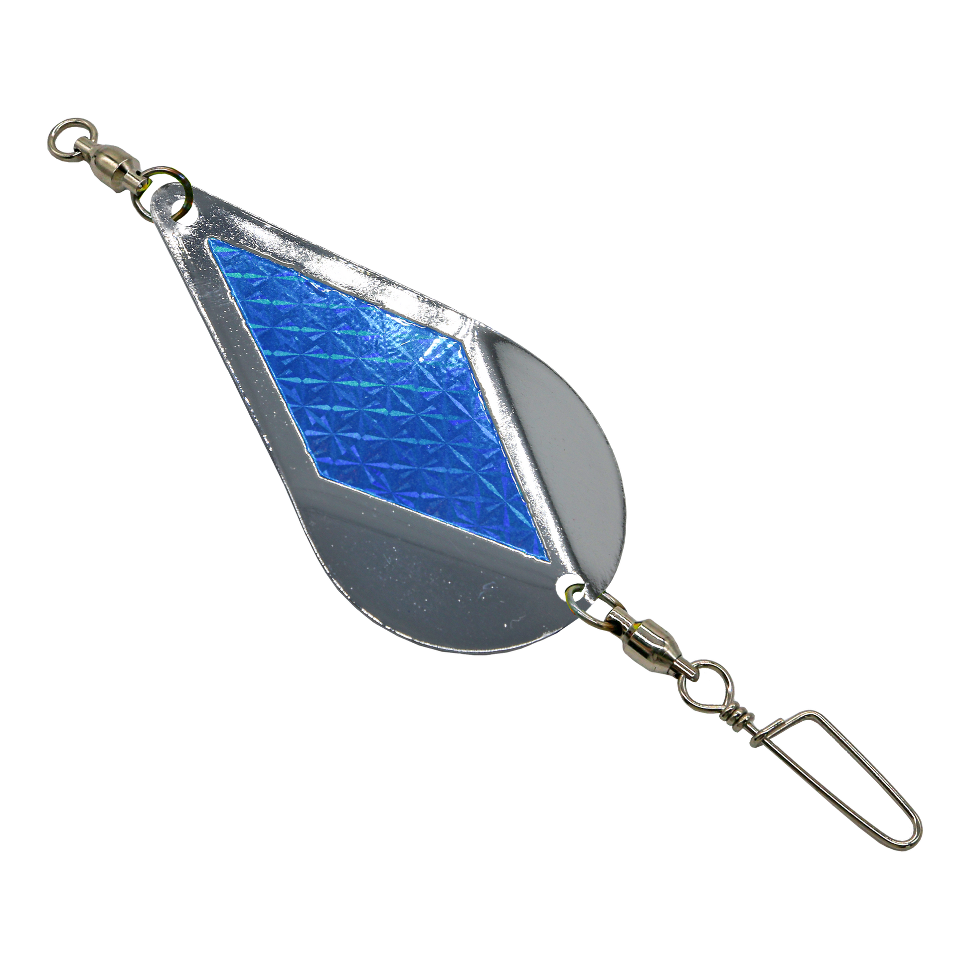 Chrome w/ Blue Diamond - Smooth
