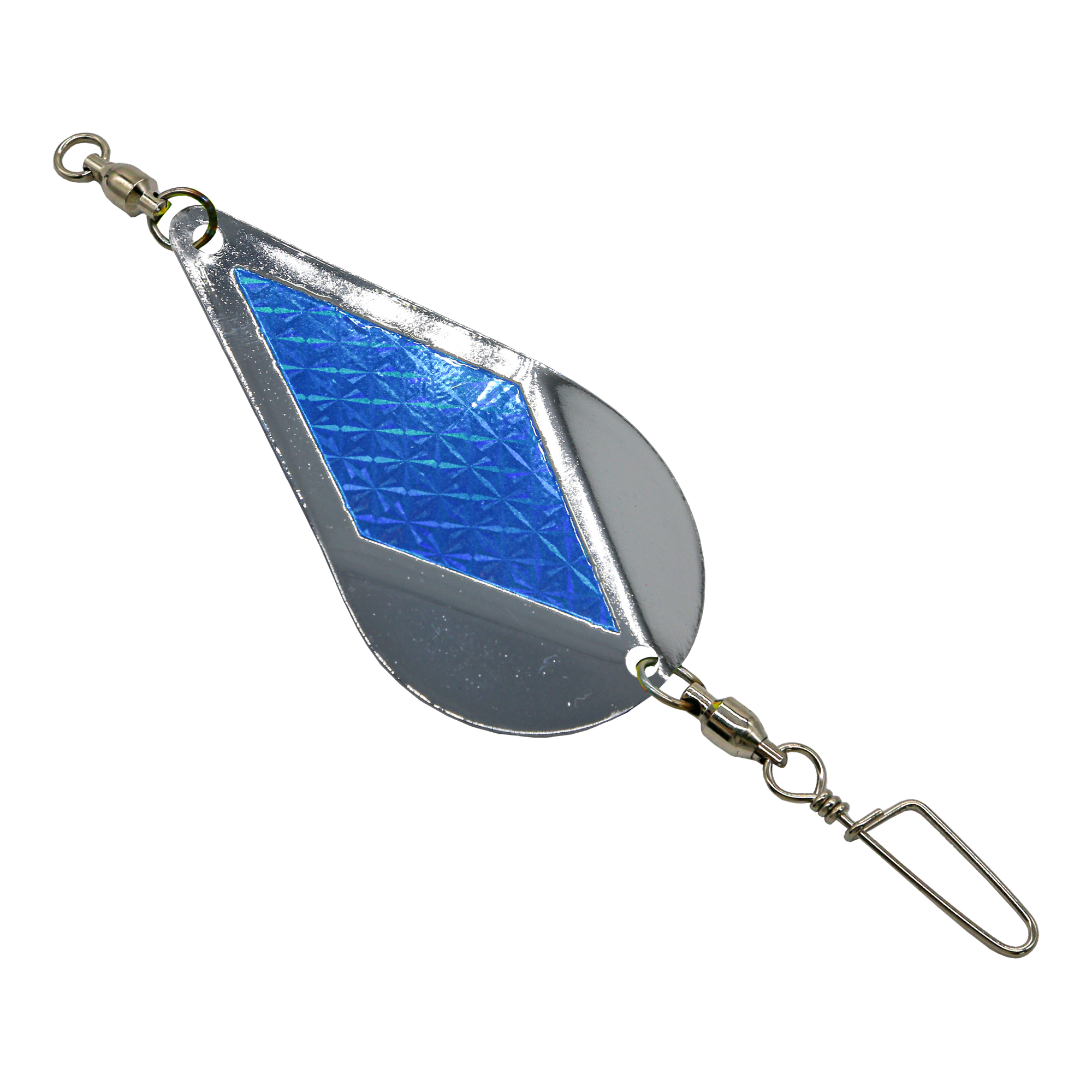 Chrome w/ Blue Diamond - Smooth