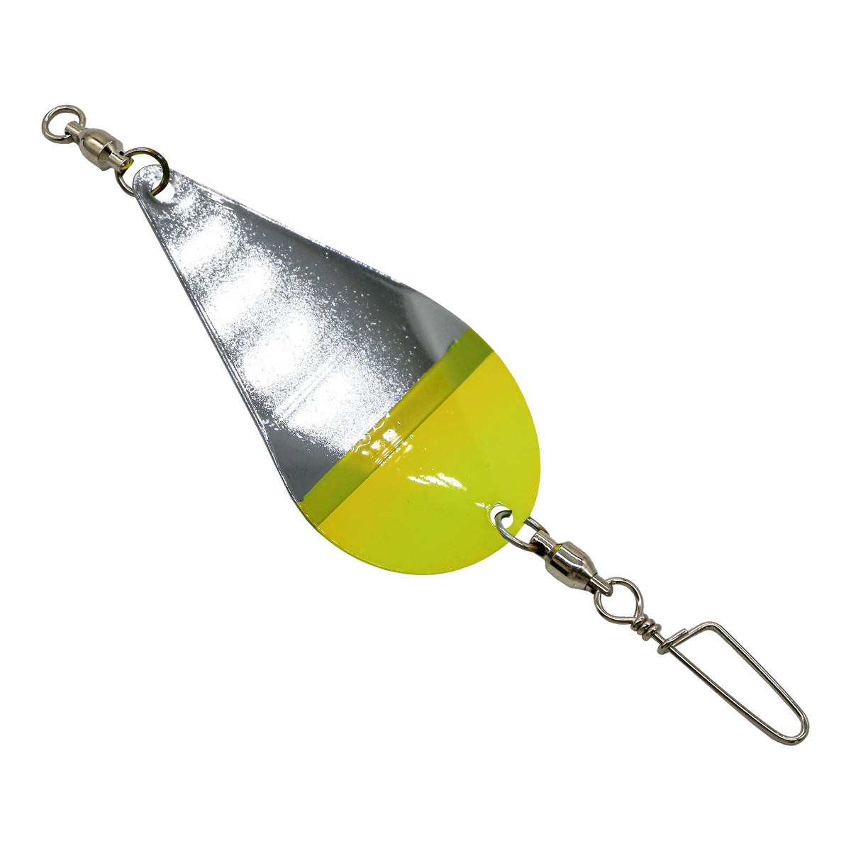 Chrome w/ chartreuse Tip - Smooth
