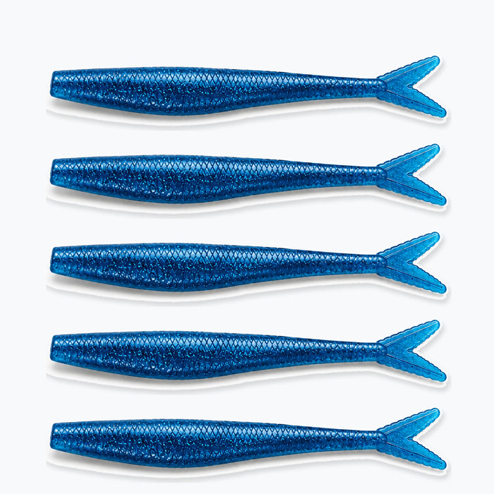 Trix Minnows 3" - Trout & Bass Soft Plastic - 5 Pack