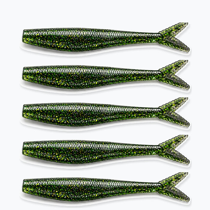 Trix Minnows 3" - Trout & Bass Soft Plastic - 5 Pack