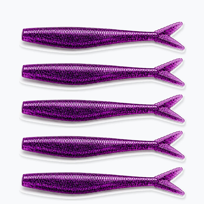 Trix Minnows 3" - Trout & Bass Soft Plastic - 5 Pack