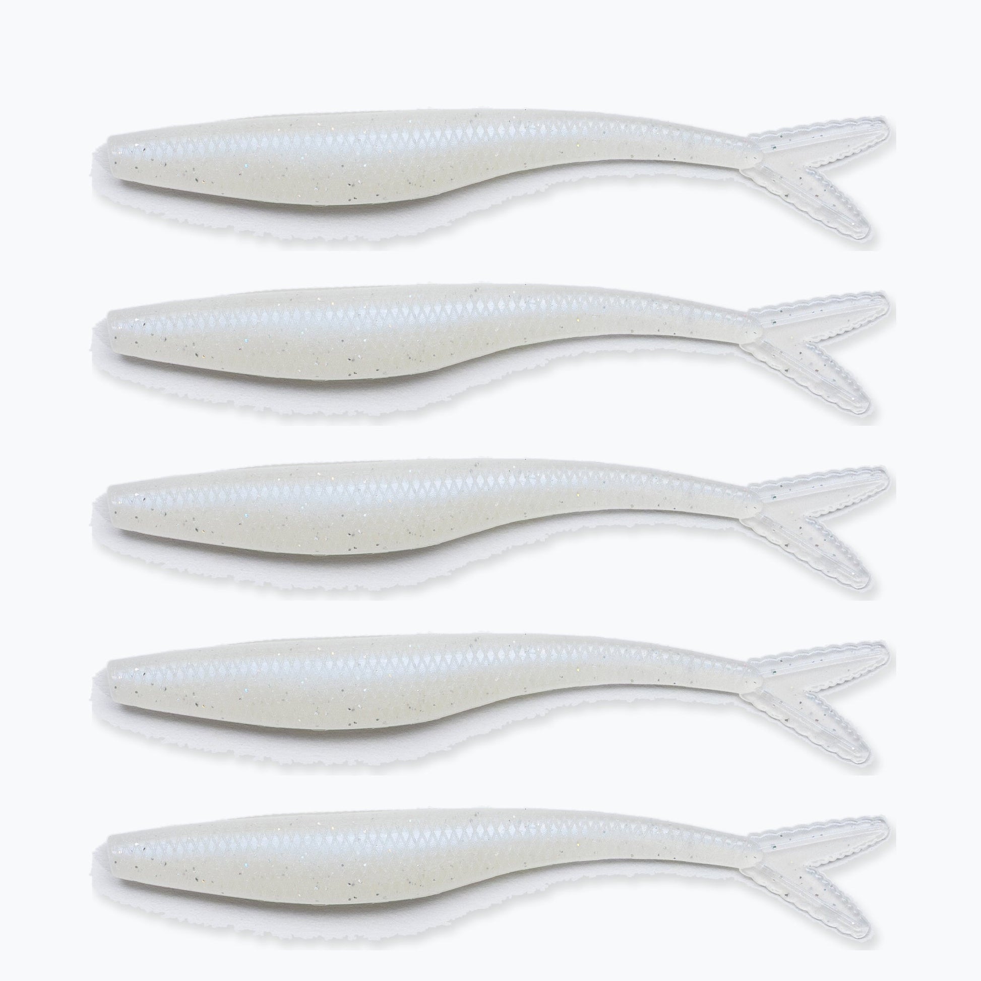 White Trix Minnow 5-pack - uniform square product image