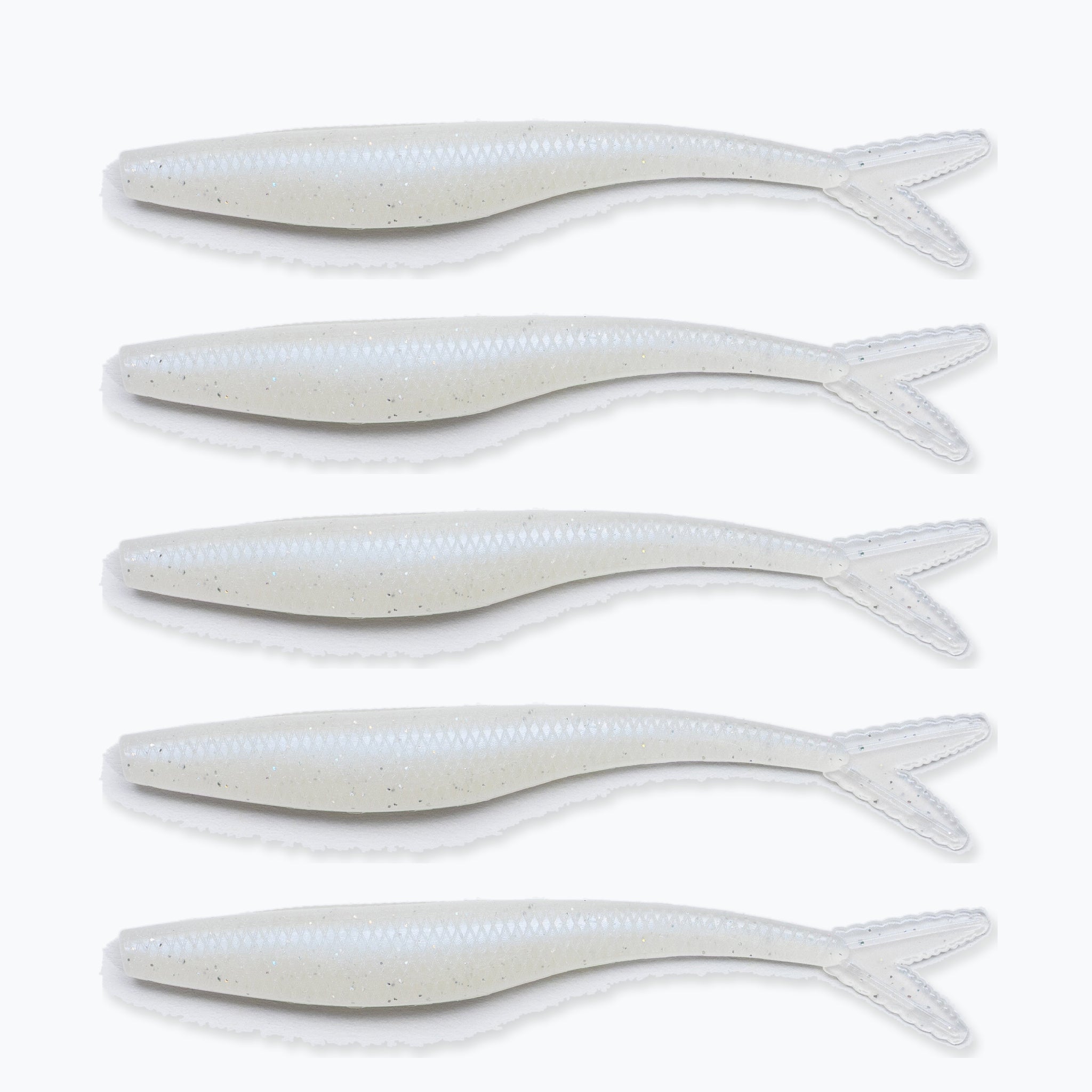White Trix Minnow 5-pack - uniform square product image