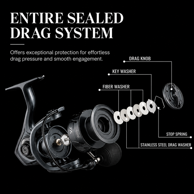 Catch America Pinnacle Ultra Light Spinning Reel