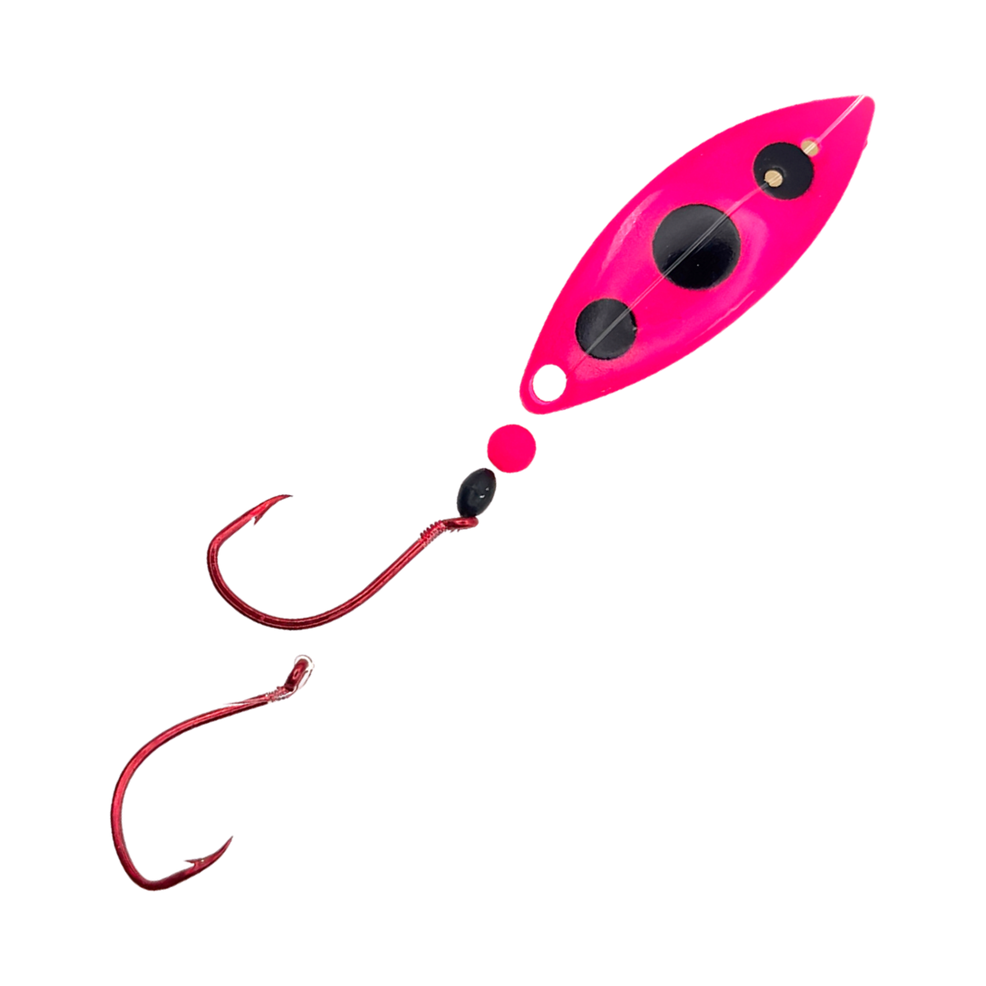 X-Pex Fluorescent Pink 45 degree transparent product image