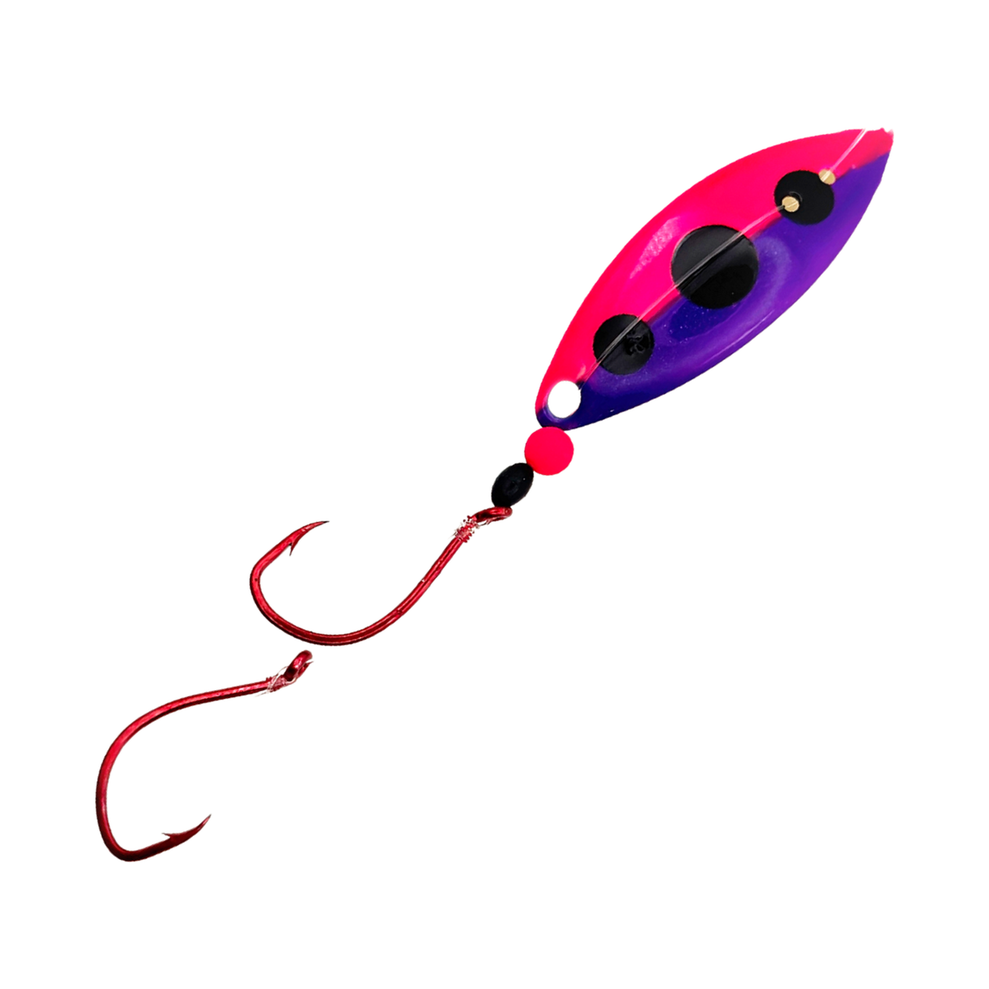 X-Pex Pink/Purple w/ 3 Dots 45 degree transparent product image