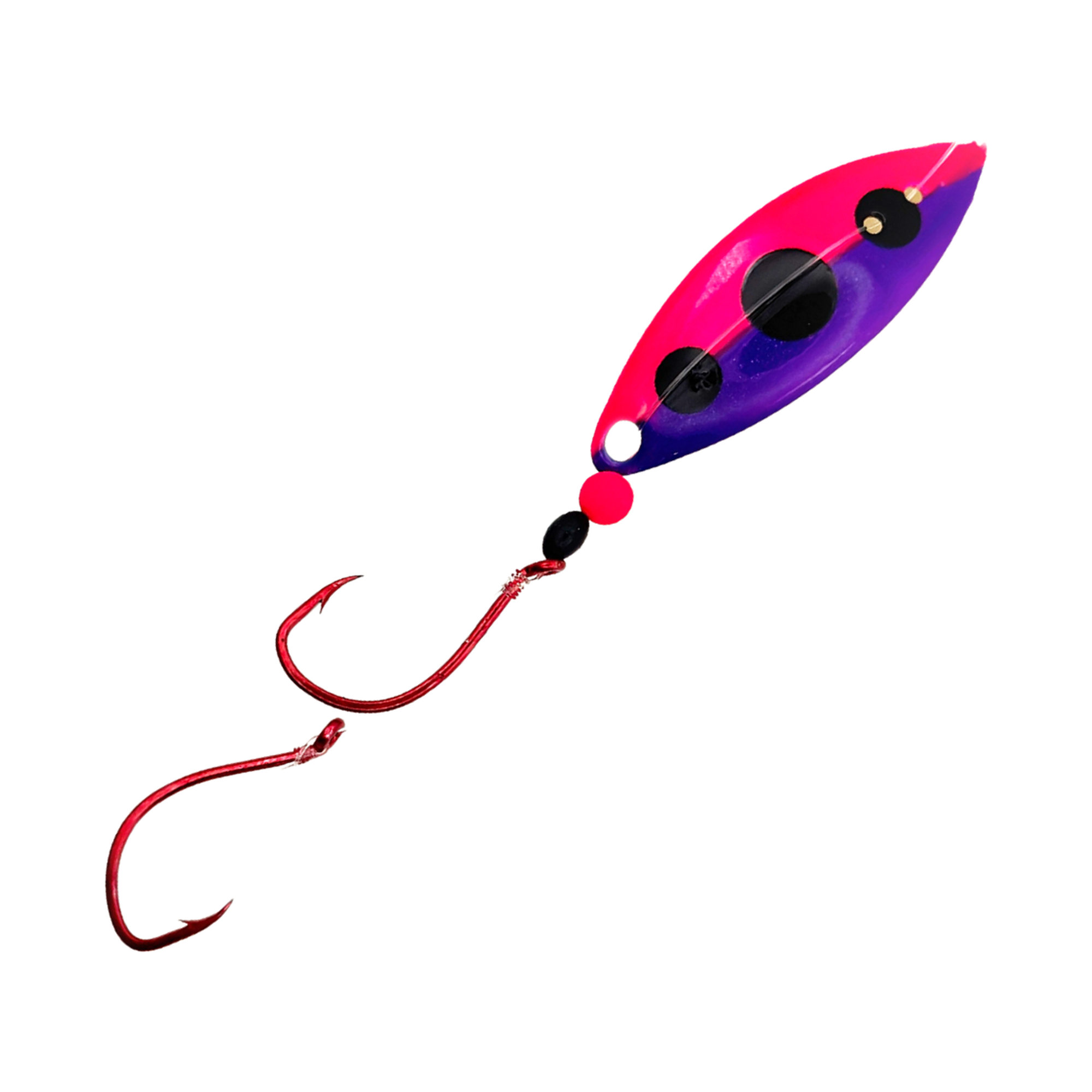 X-Pex Pink/Purple w/ 3 Dots 45 degree transparent product image